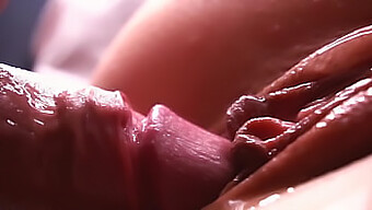 Intense Creampie-Actie Met Slow Motion En Extreem Close-Up Zicht